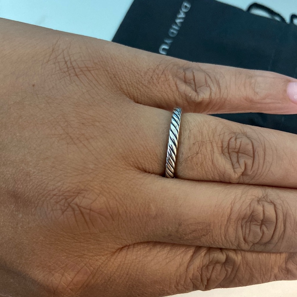 David Yurman cable ring